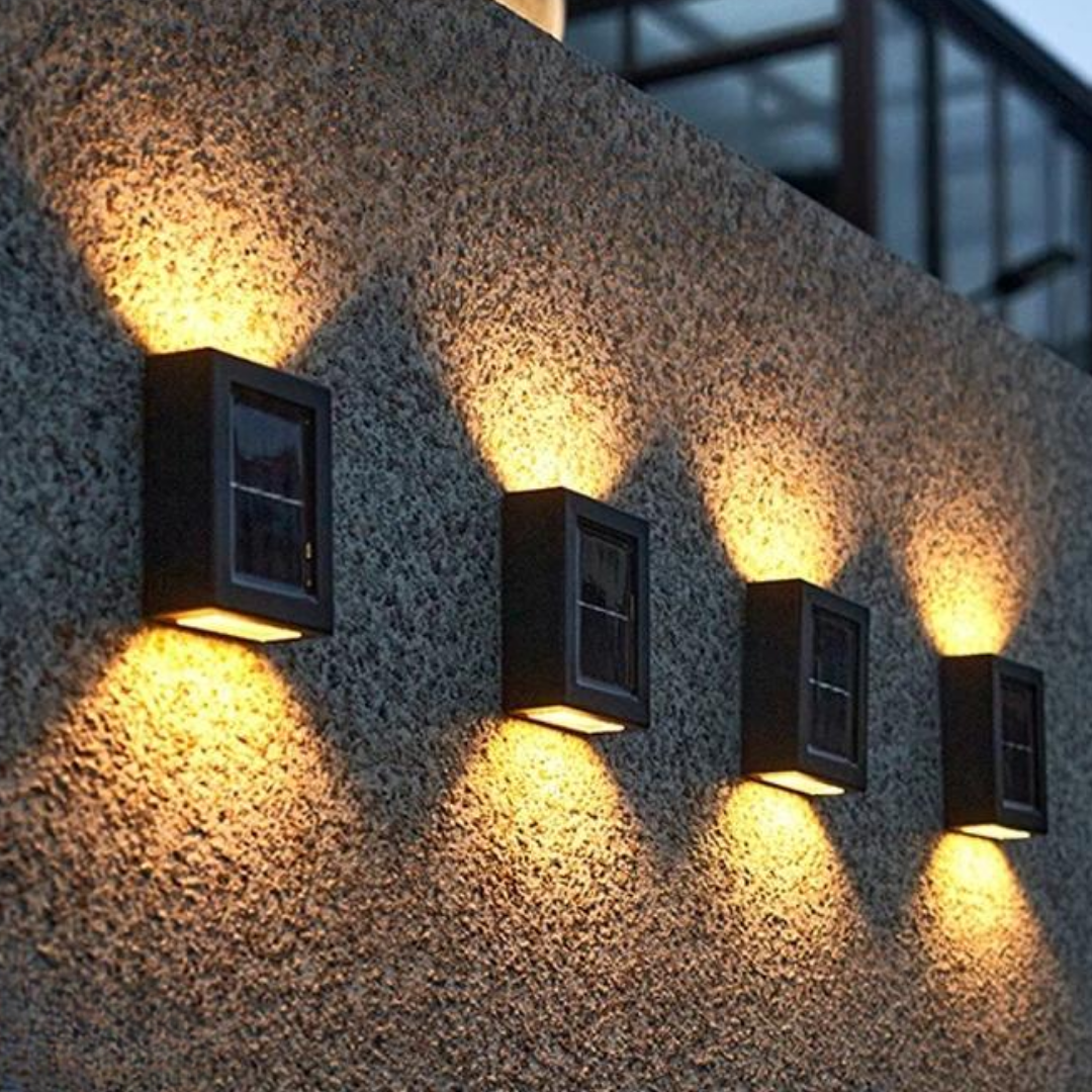 Luces Solares de Pared para Exteriores