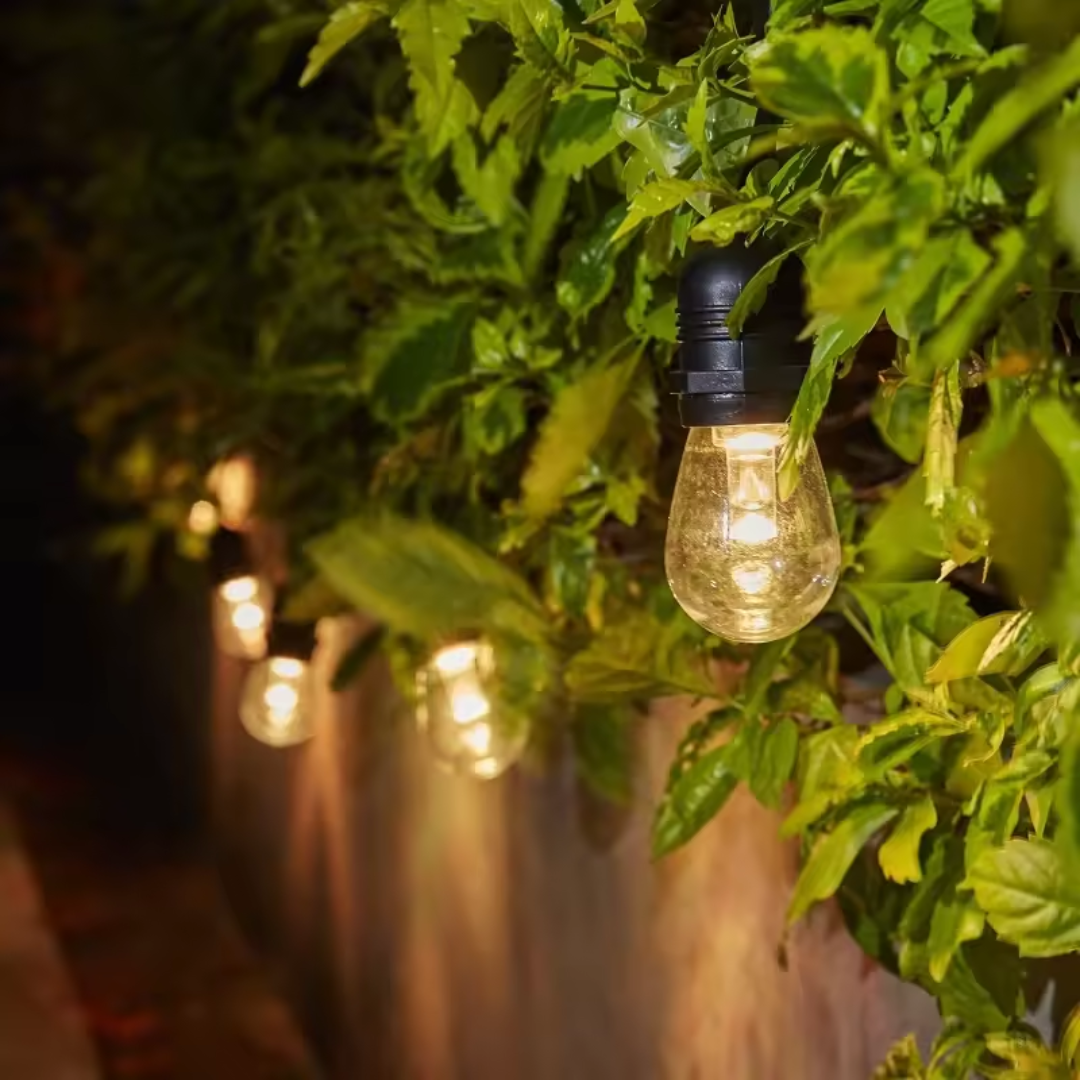 Guirnaldas de Exterior con Carga Solar